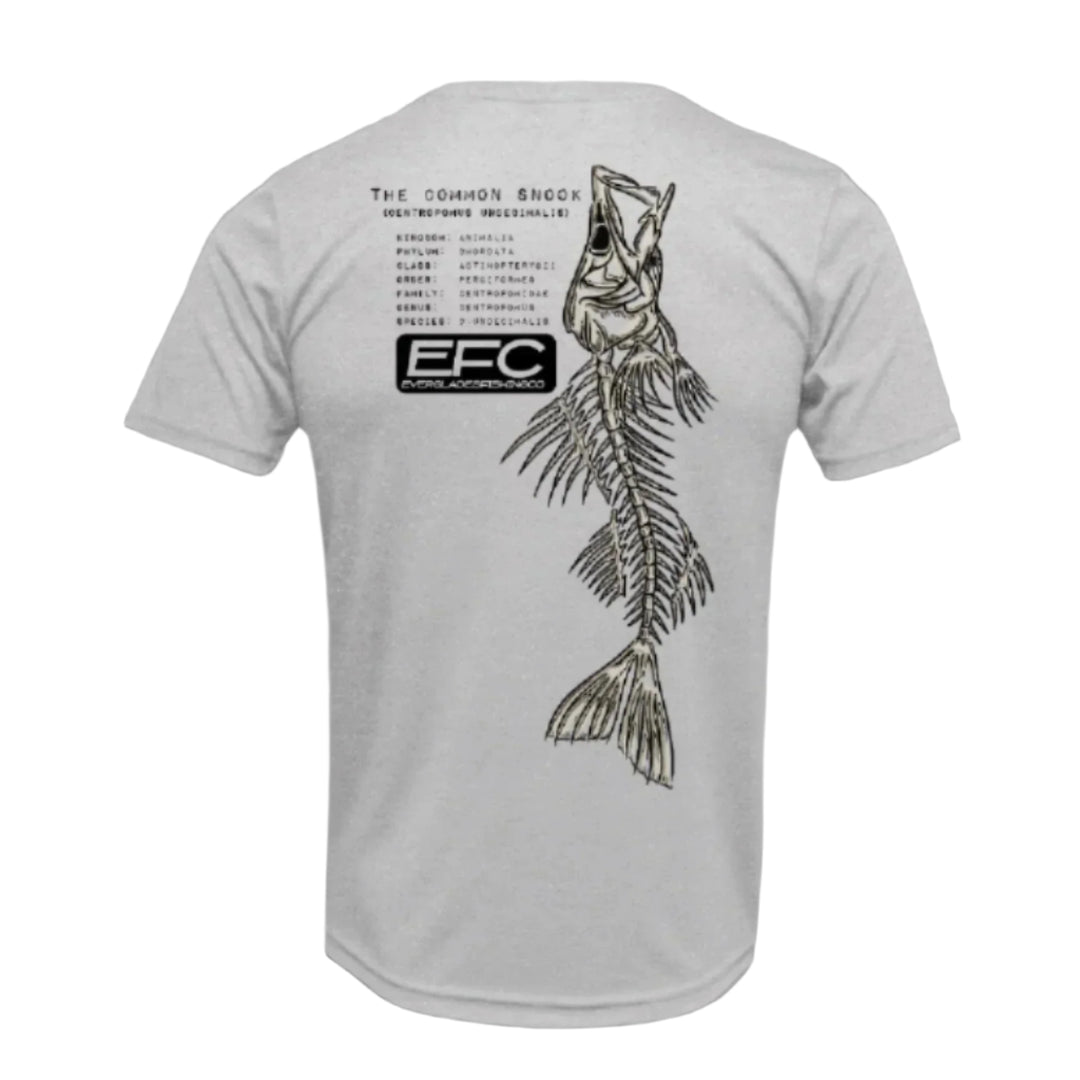 Snook Bones T-Shirt _ Platinum