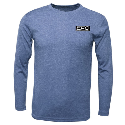 Home State USA Performance Shirt _ Heather Blue