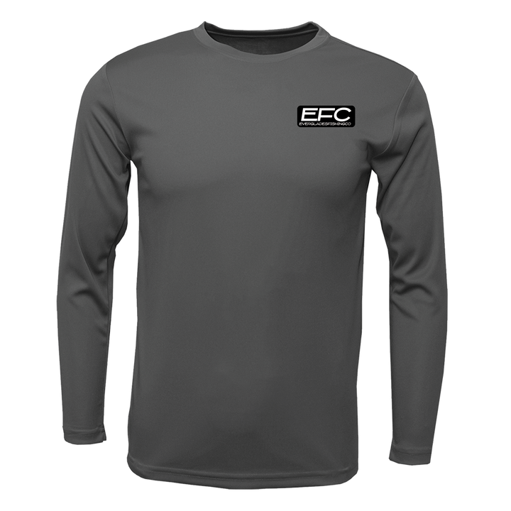Performance Essentials Rasta Permit Rasta Performance Shirt _ Charcoal – Everglades Fishing Co