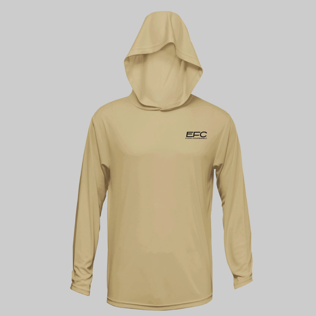 Welcome to Everglades Hooded Performance Shirt _ Sand