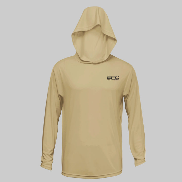 Welcome to Everglades Hooded Performance Shirt _ Sand