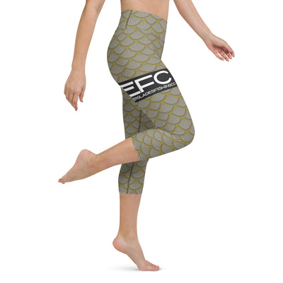 EFC SNOOK SCALES Yoga Capri Leggings