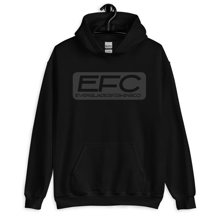 EFC Matt Black Hoodie