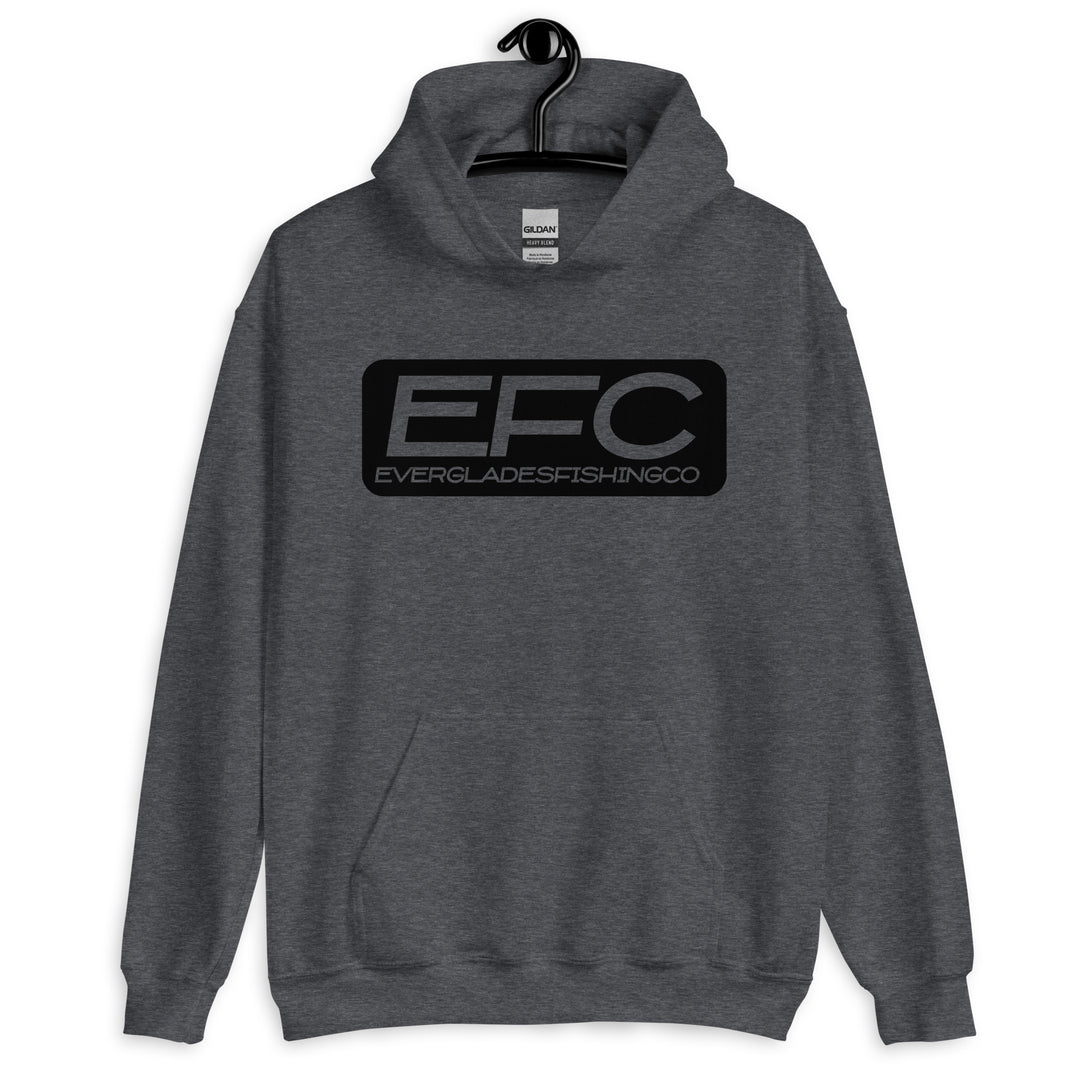 EFC Matt Black Hoodie