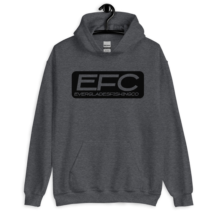 EFC Matt Black Hoodie