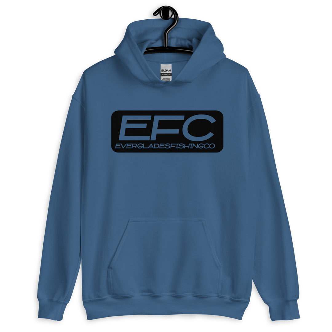 EFC Matt Black Hoodie