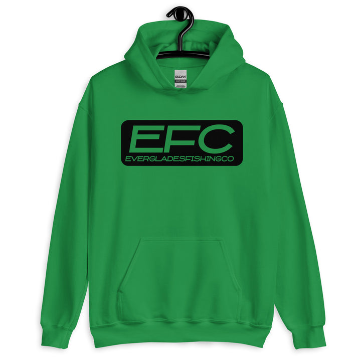 EFC Matt Black Hoodie