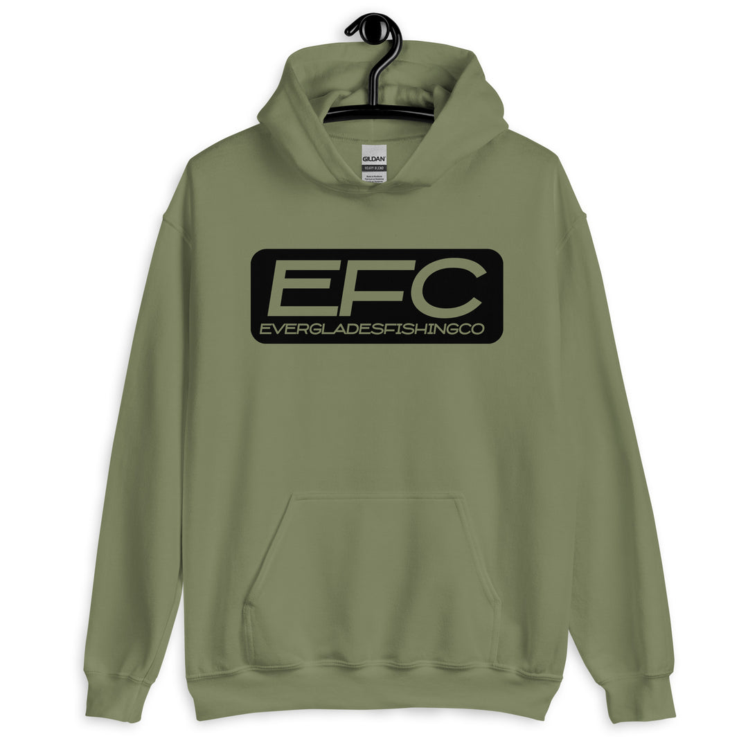 EFC Matt Black Hoodie