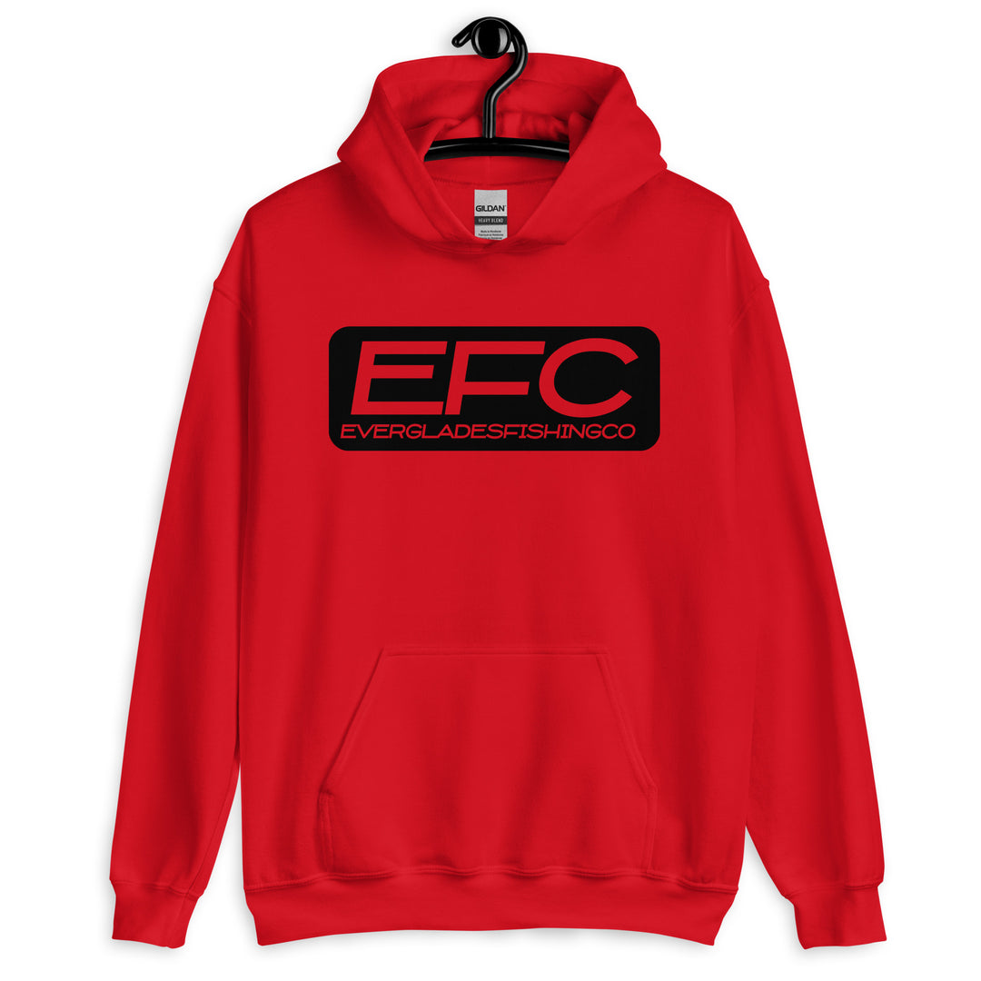 EFC Matt Black Hoodie
