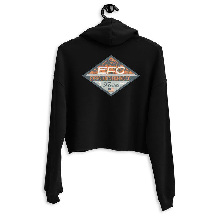 EFC DIAMOND FL Crop Hoodie