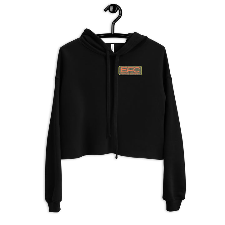 EFC PEACOCKBASS Crop Hoodie