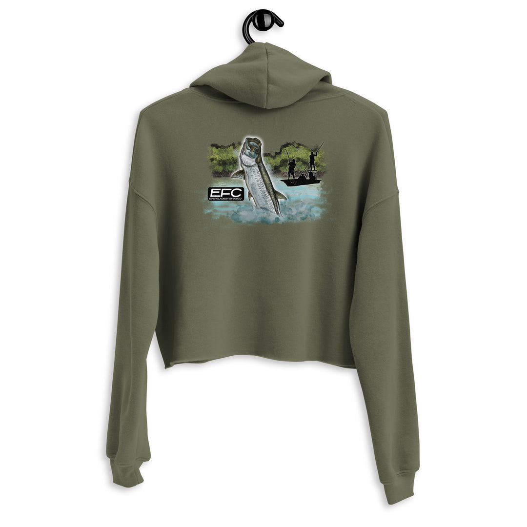 EFC TARPON SPLASH Crop Hoodie