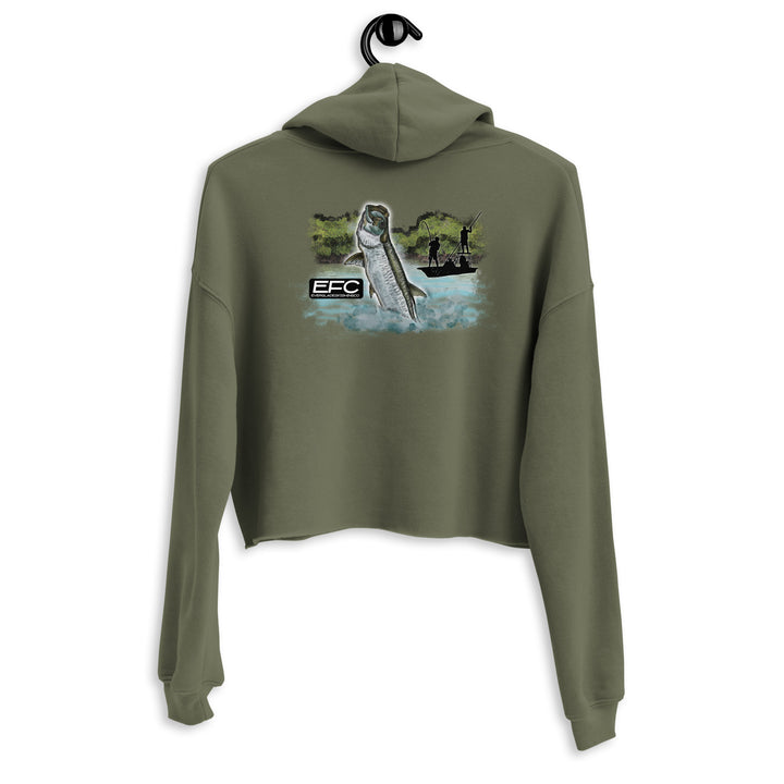 EFC TARPON SPLASH Crop Hoodie