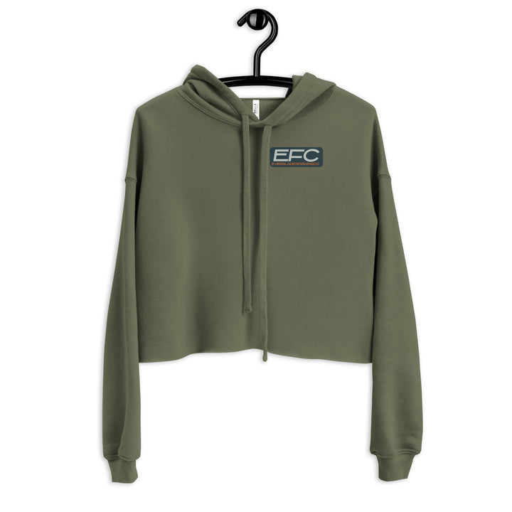 EFC DIAMOND FL Crop Hoodie