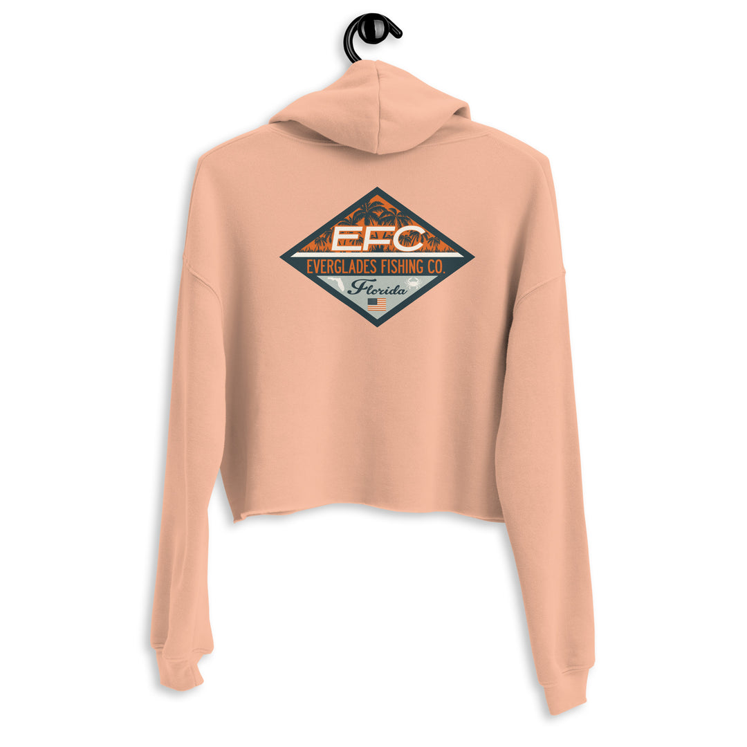 EFC DIAMOND FL Crop Hoodie