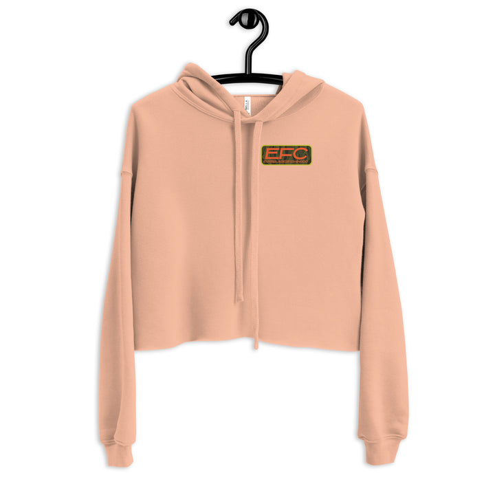 EFC PEACOCKBASS Crop Hoodie