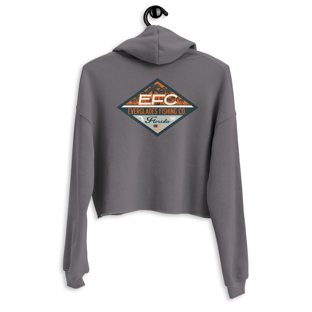 EFC DIAMOND FL Crop Hoodie