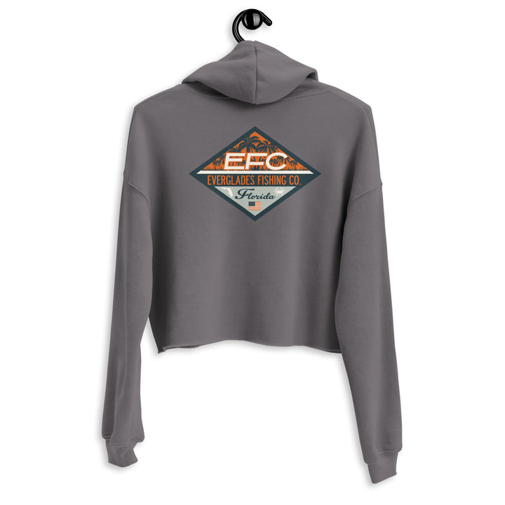 EFC DIAMOND FL Crop Hoodie
