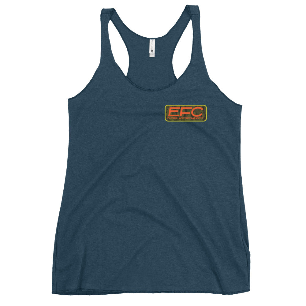 EFC PEACOCK BASS Women's Racerback Tank