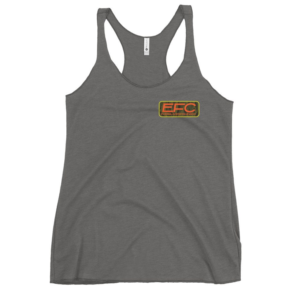 EFC PEACOCK BASS Women's Racerback Tank