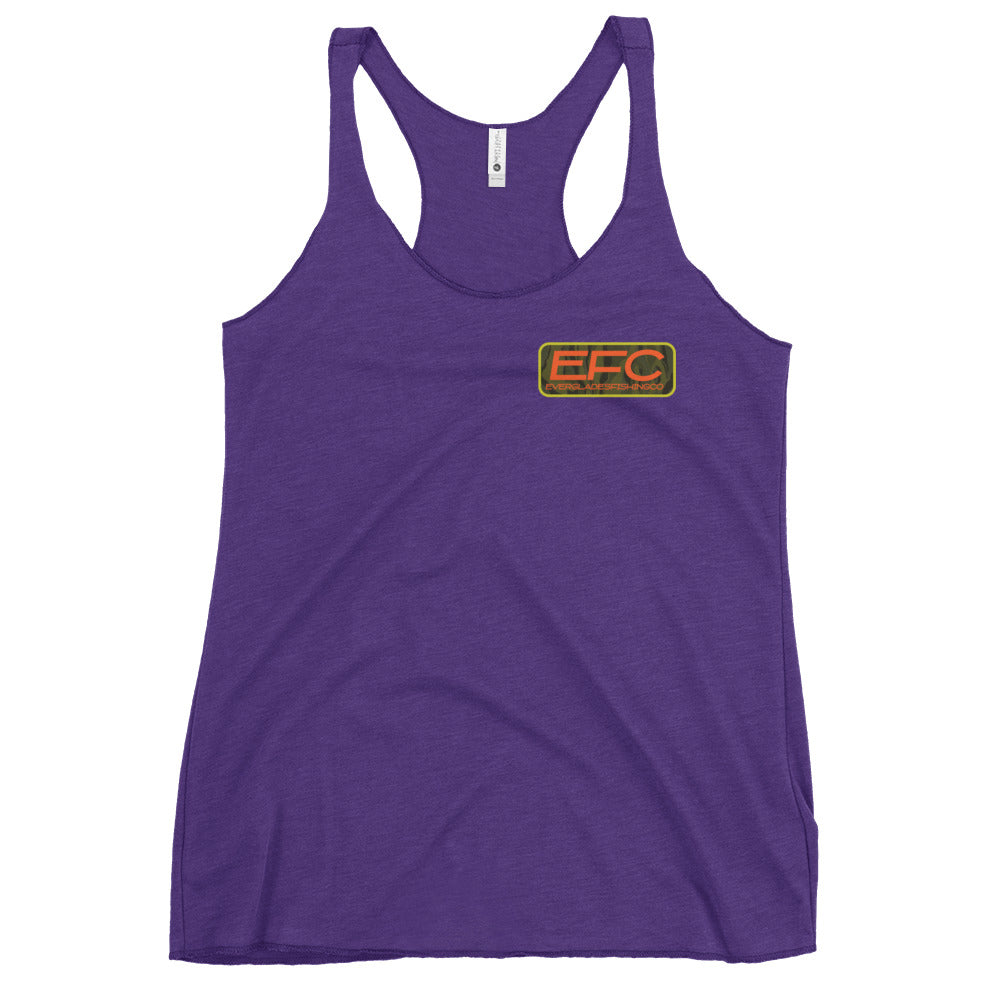 EFC PEACOCK BASS Women's Racerback Tank