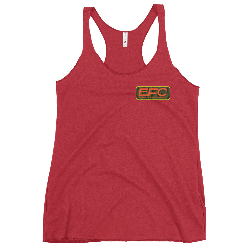 EFC PEACOCK BASS Women's Racerback Tank
