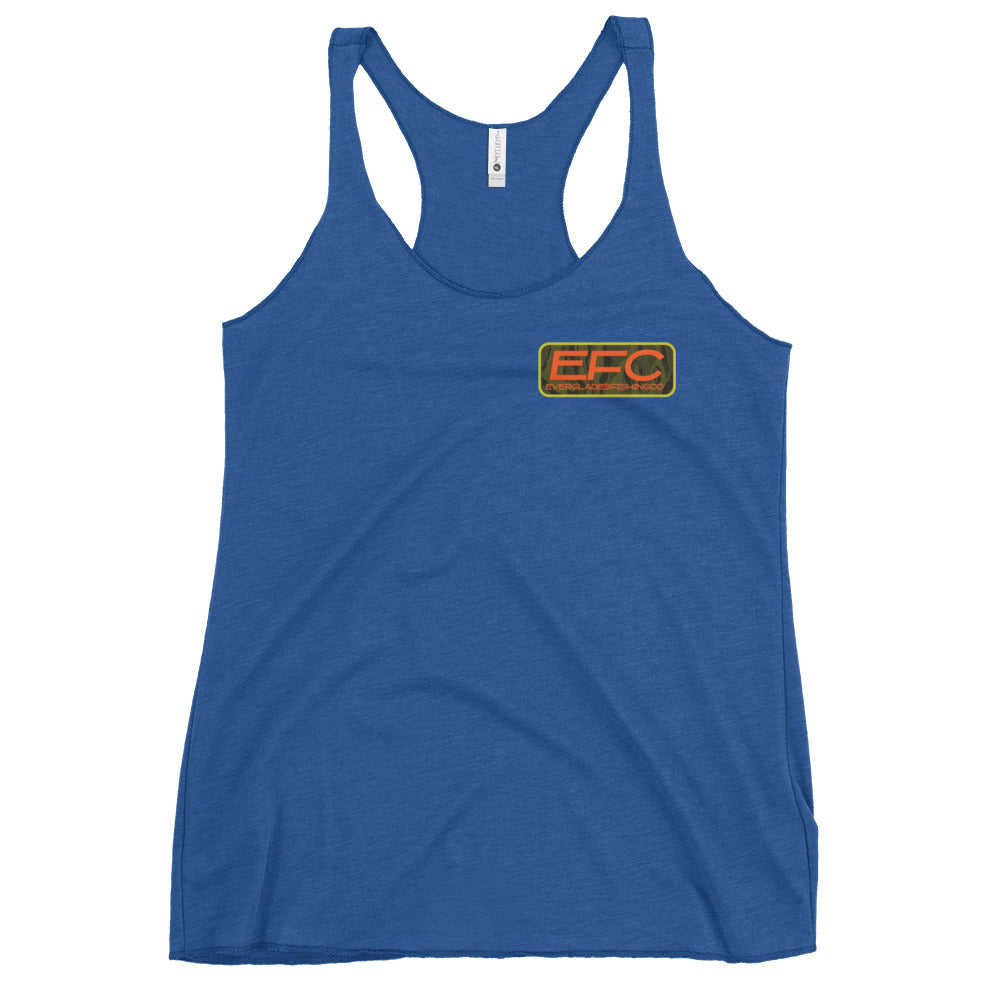 EFC PEACOCK BASS Women's Racerback Tank