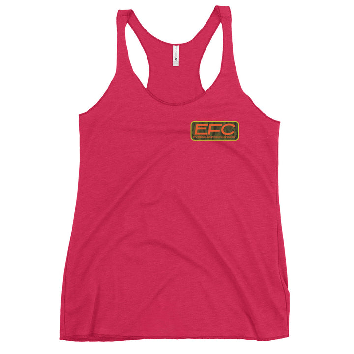 EFC PEACOCK BASS Women's Racerback Tank