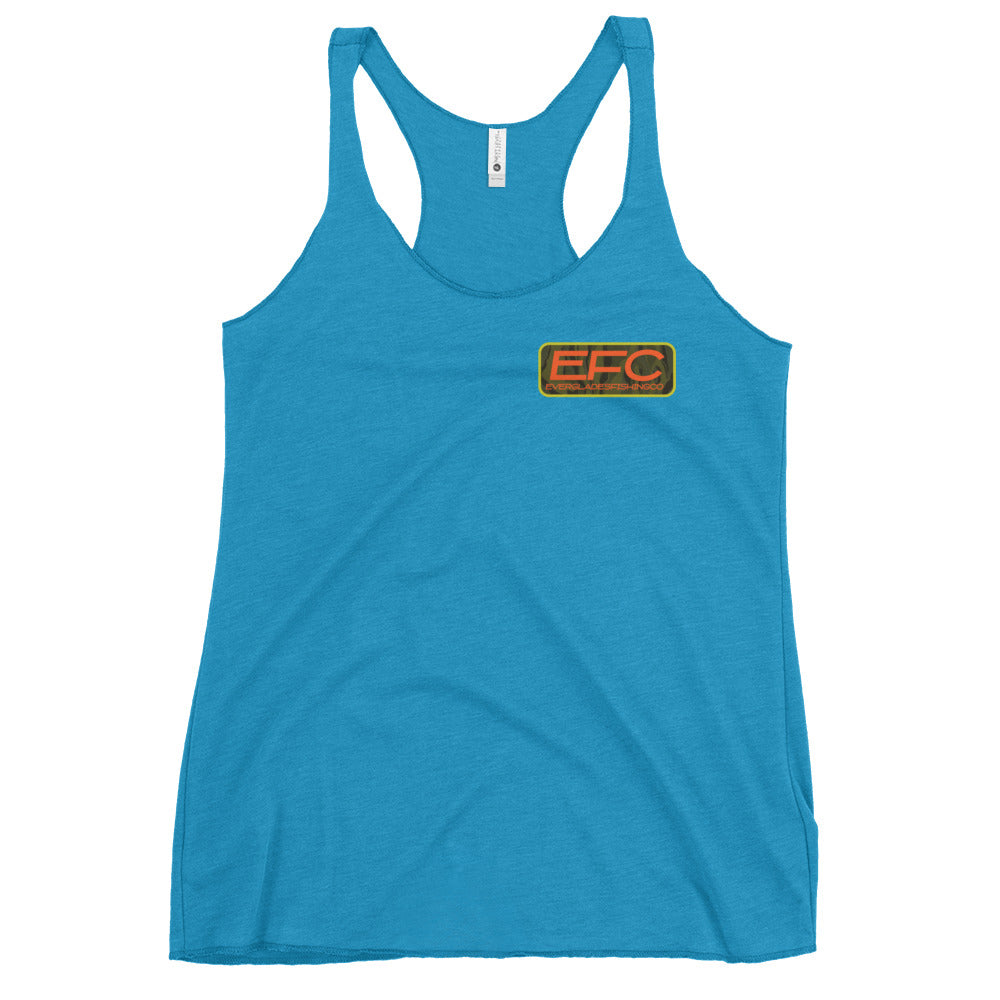EFC PEACOCK BASS Women's Racerback Tank