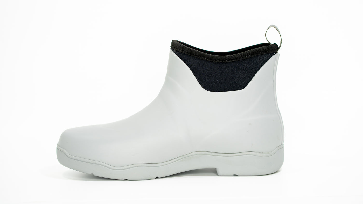 Womens Grey Shorty Deck Boot