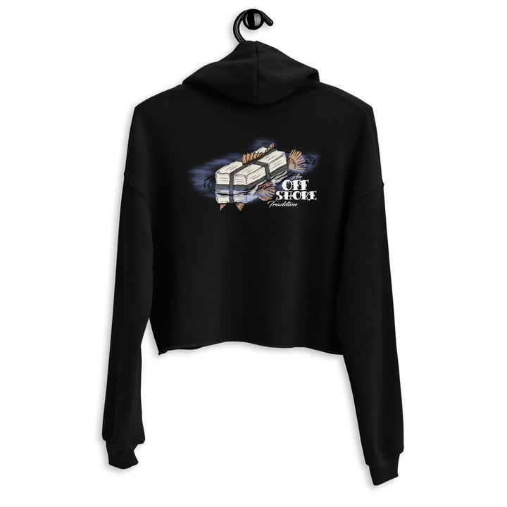 Square Grouper Crop Hoodie