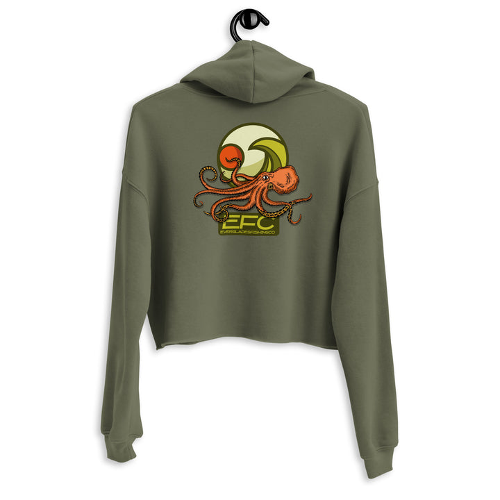 Octopus Crop Hoodie