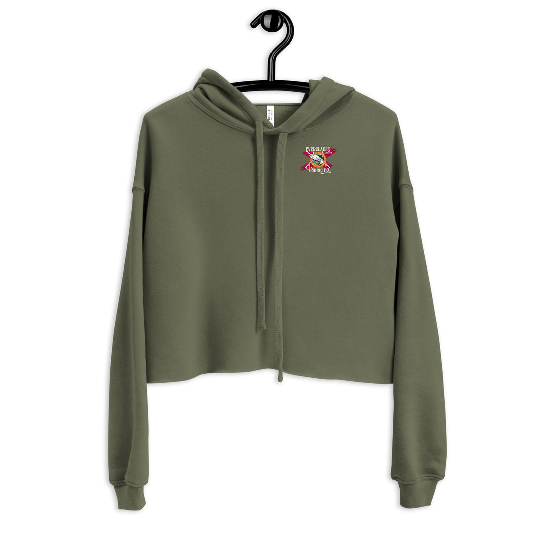 Flag Crop Hoodie