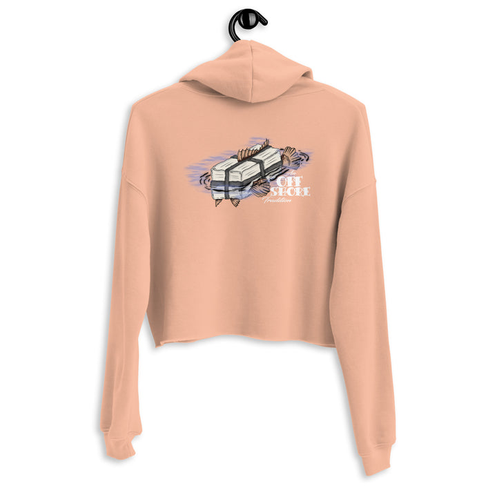 Square Grouper Crop Hoodie