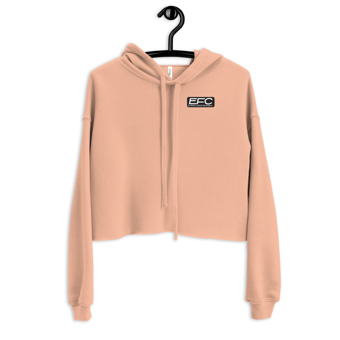 Permit fish Crop Hoodie