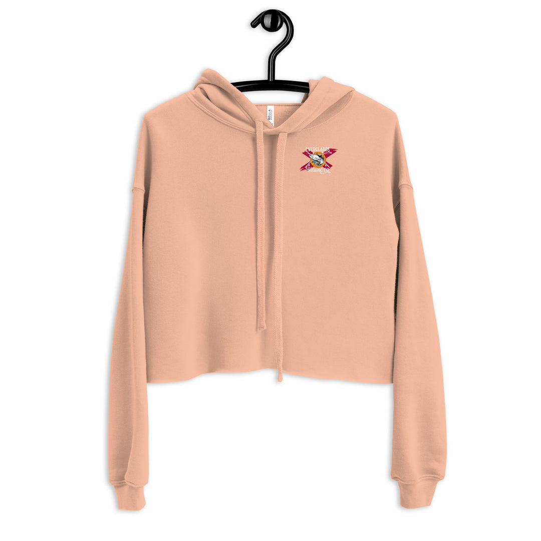 Flag Crop Hoodie