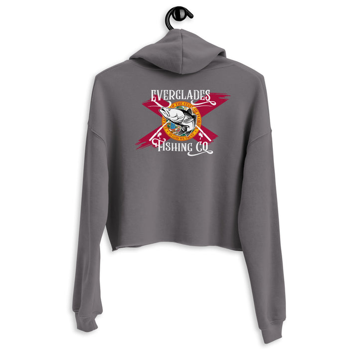 Flag Crop Hoodie