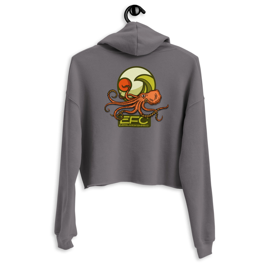 Octopus Crop Hoodie