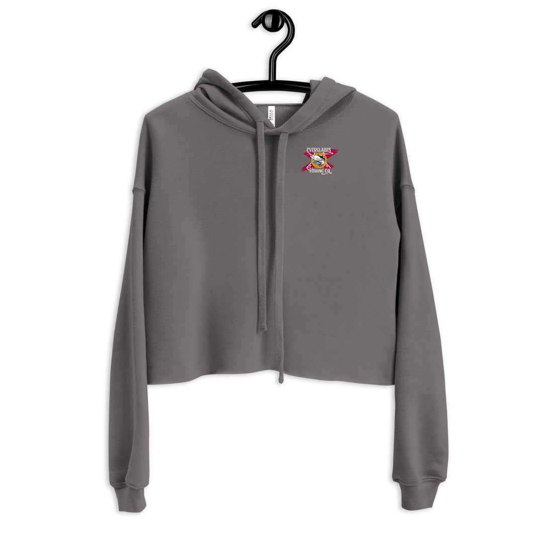 Flag Crop Hoodie