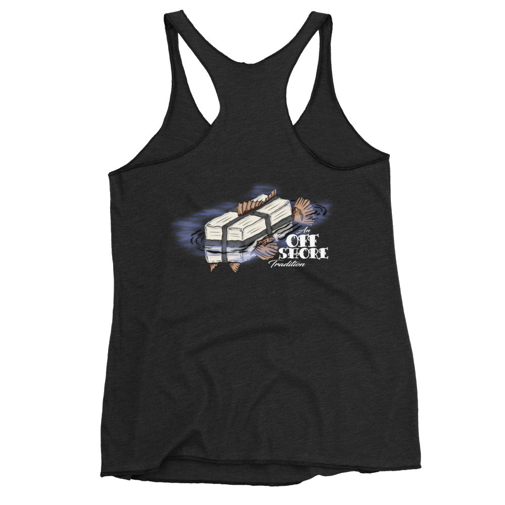 Square Grouper Women's Racerback Tank
