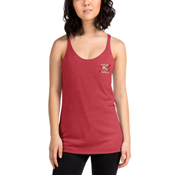 Flag Women's Racerback Tank