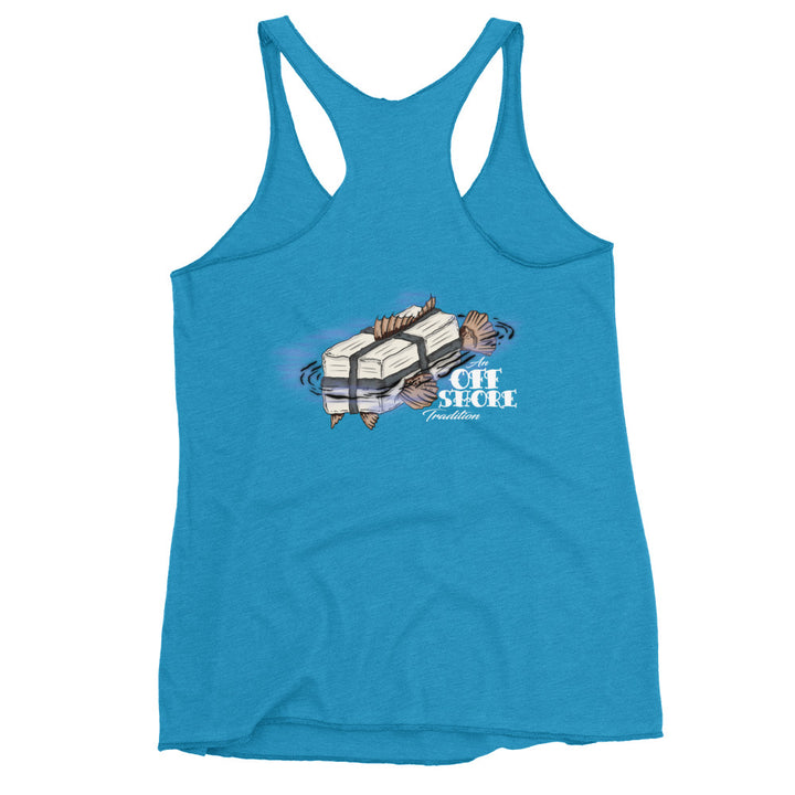 Square Grouper Women's Racerback Tank